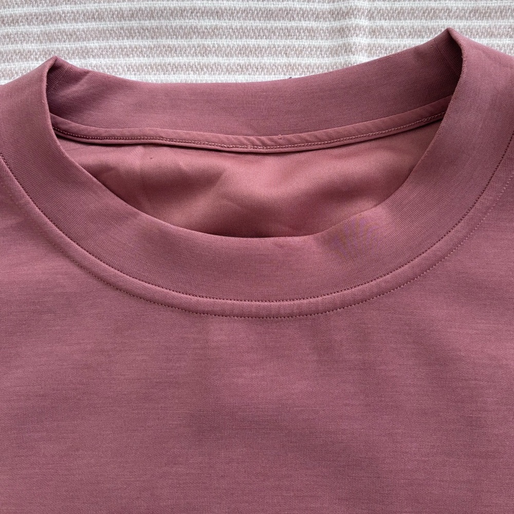 Lululemon Softstreme Perfectly Oversized Cropped Crew in Spiced Chai - Picture 5 of 5